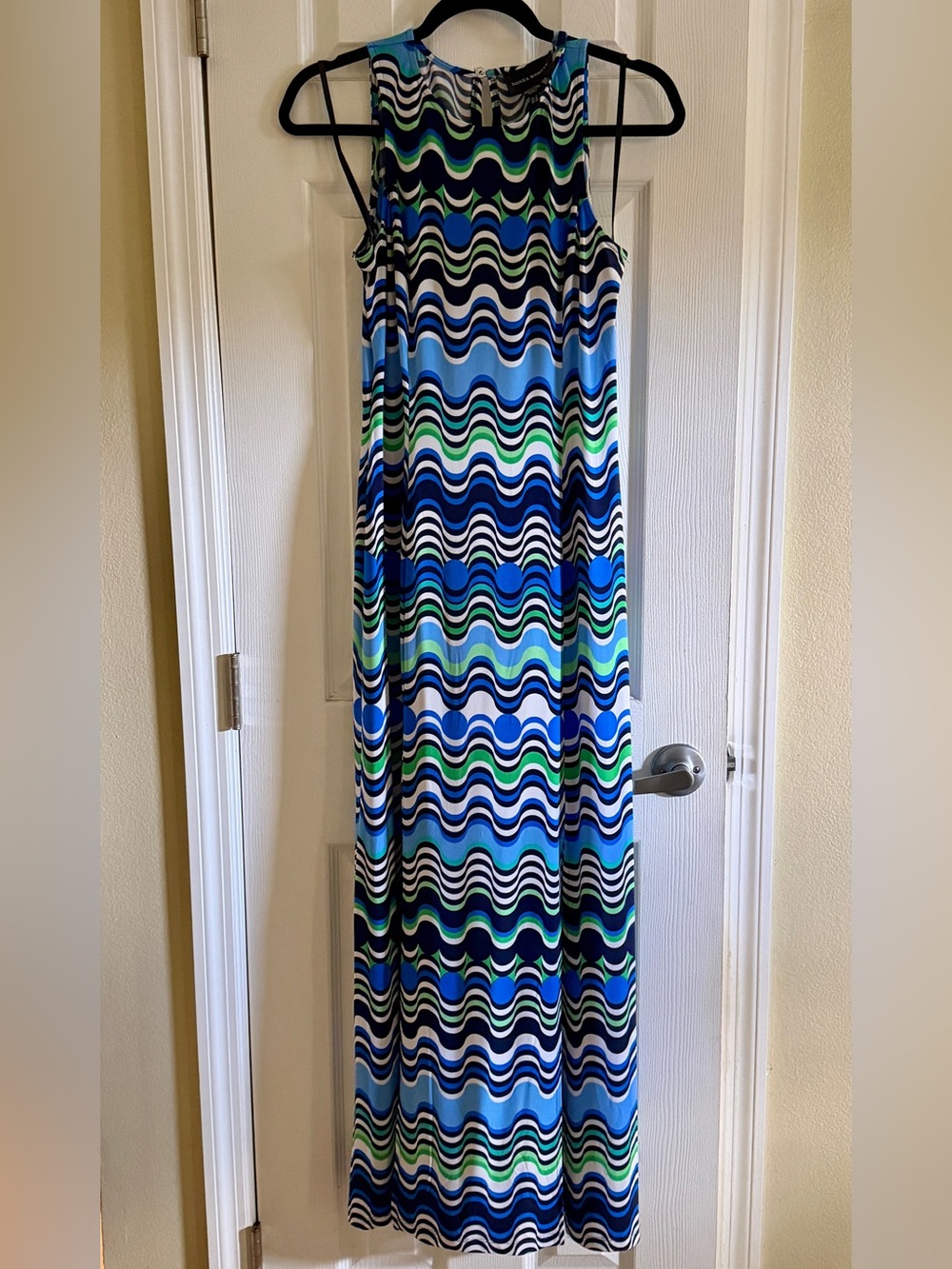 Donna Morgan wavey maxi